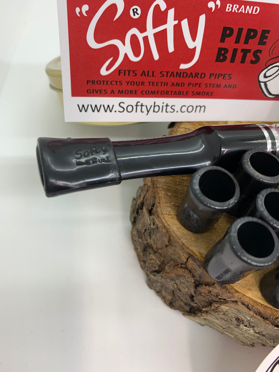 Softy large 11 mm. rubber tobacco pipe bits (14 pc. pack) Softybits