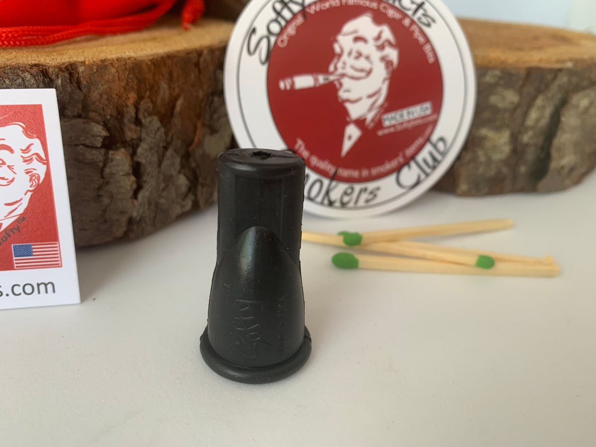 Softy rubber cigar holder mouthpiece tip (20 to 44 ring size) Softybits