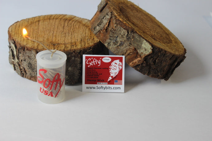 Softy all-natural hemp wick dispenser- 10 ft.