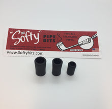 Softy rubber tobacco pipe bits- standard size 9 mm.  (50 pack)